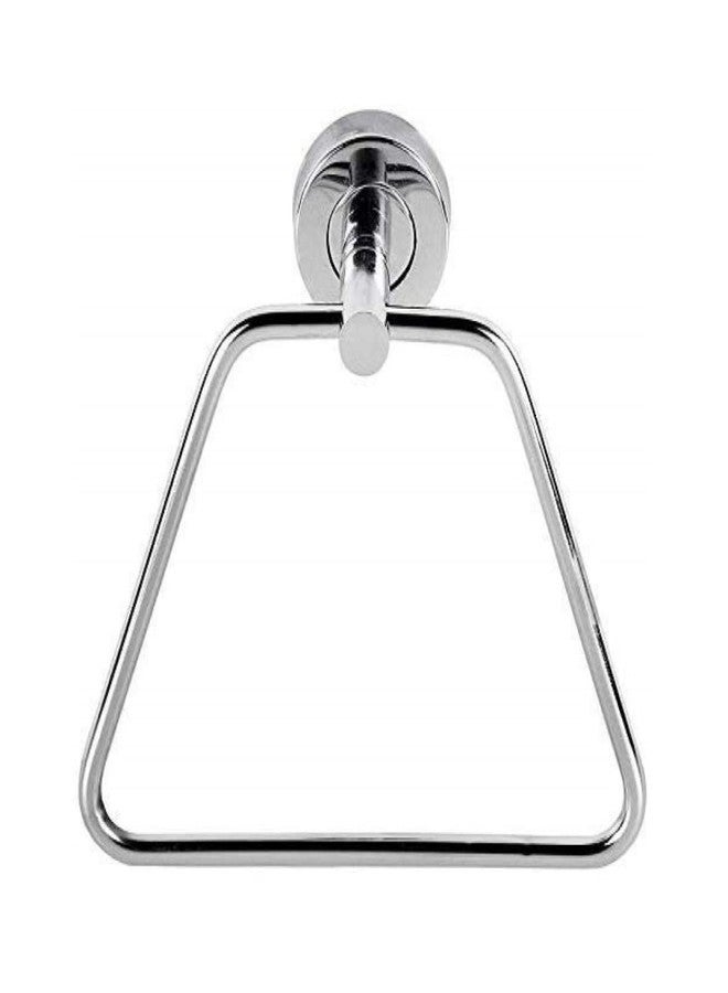 KC Stainless Steel Towel Ring for Bathroom/Wash Basin/Napkin-Towel Hanger/Bathroom Accessories Set of 2 (Triangle) - Image 2
